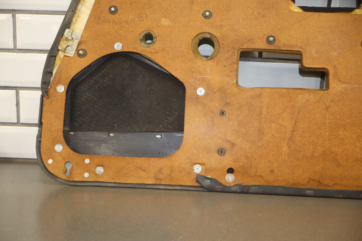 1986 Nissan 300ZX Left Front Interior Trim Panel Black T