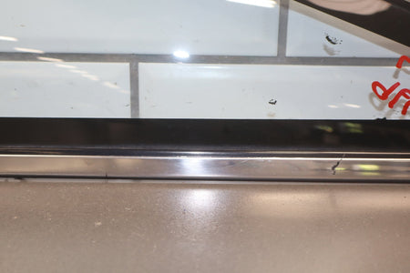 1986 Nissan 300ZX Left Quarter Window OEM | Chrome Dented