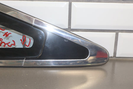 1986 Nissan 300ZX Left Quarter Window OEM | Chrome Dented