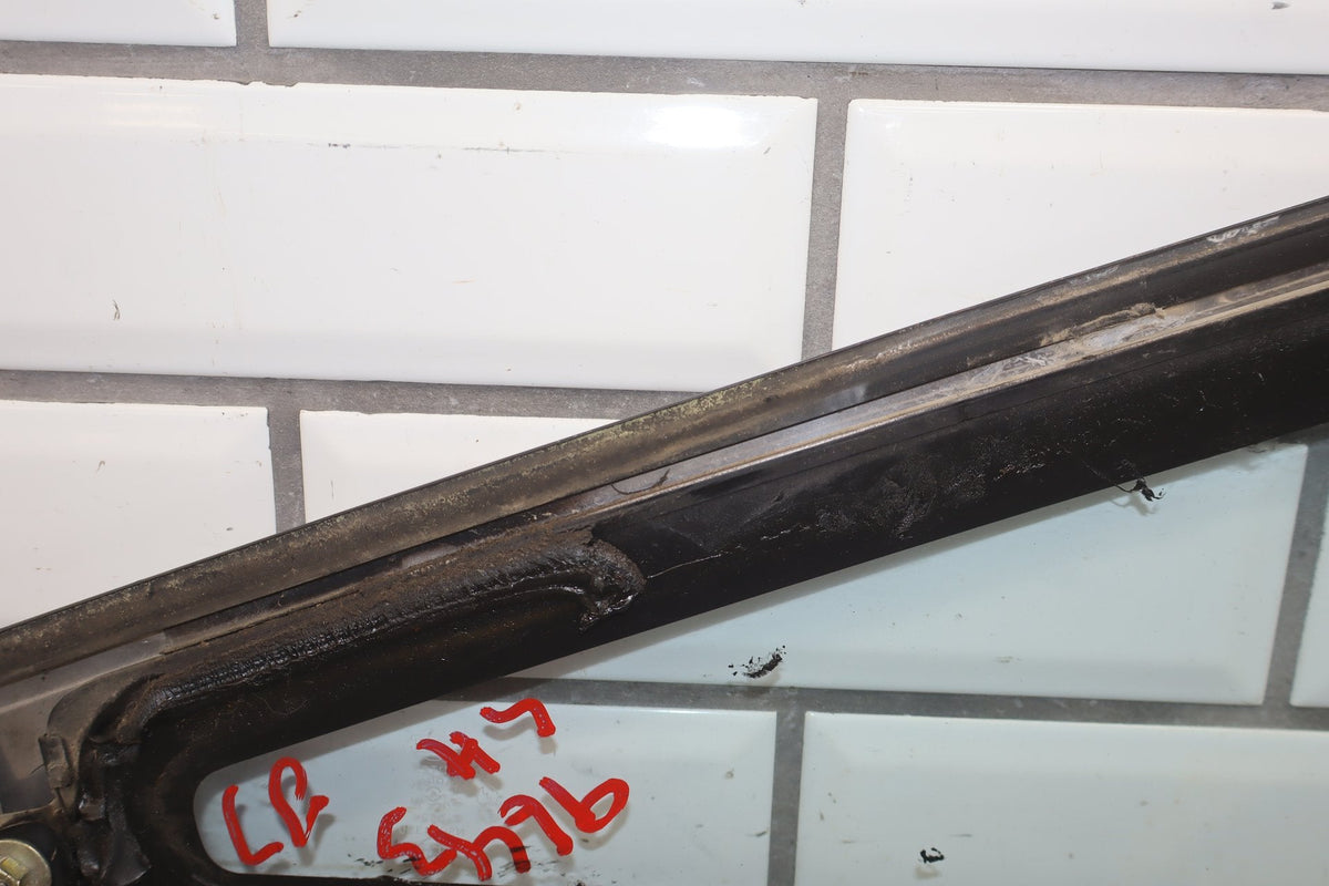 1986 Nissan 300ZX Left Quarter Window OEM | Chrome Dented