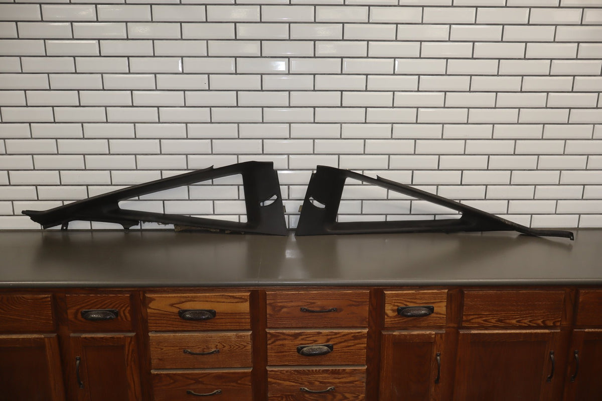 1986 Nissan 300ZX Left Rear Door Panel Black T