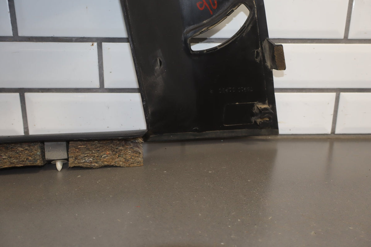 1986 Nissan 300ZX Left Rear Door Panel Black T