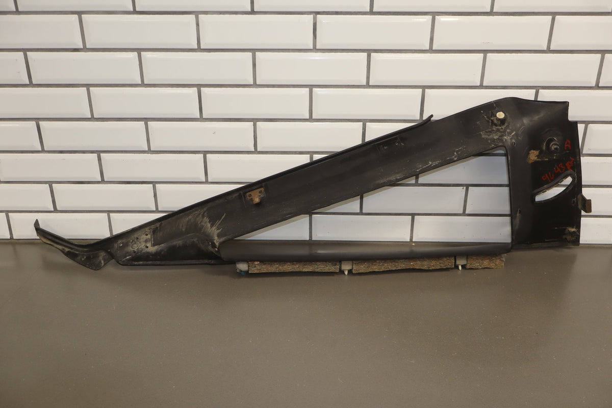 1986 Nissan 300ZX Left Rear Door Panel Black T
