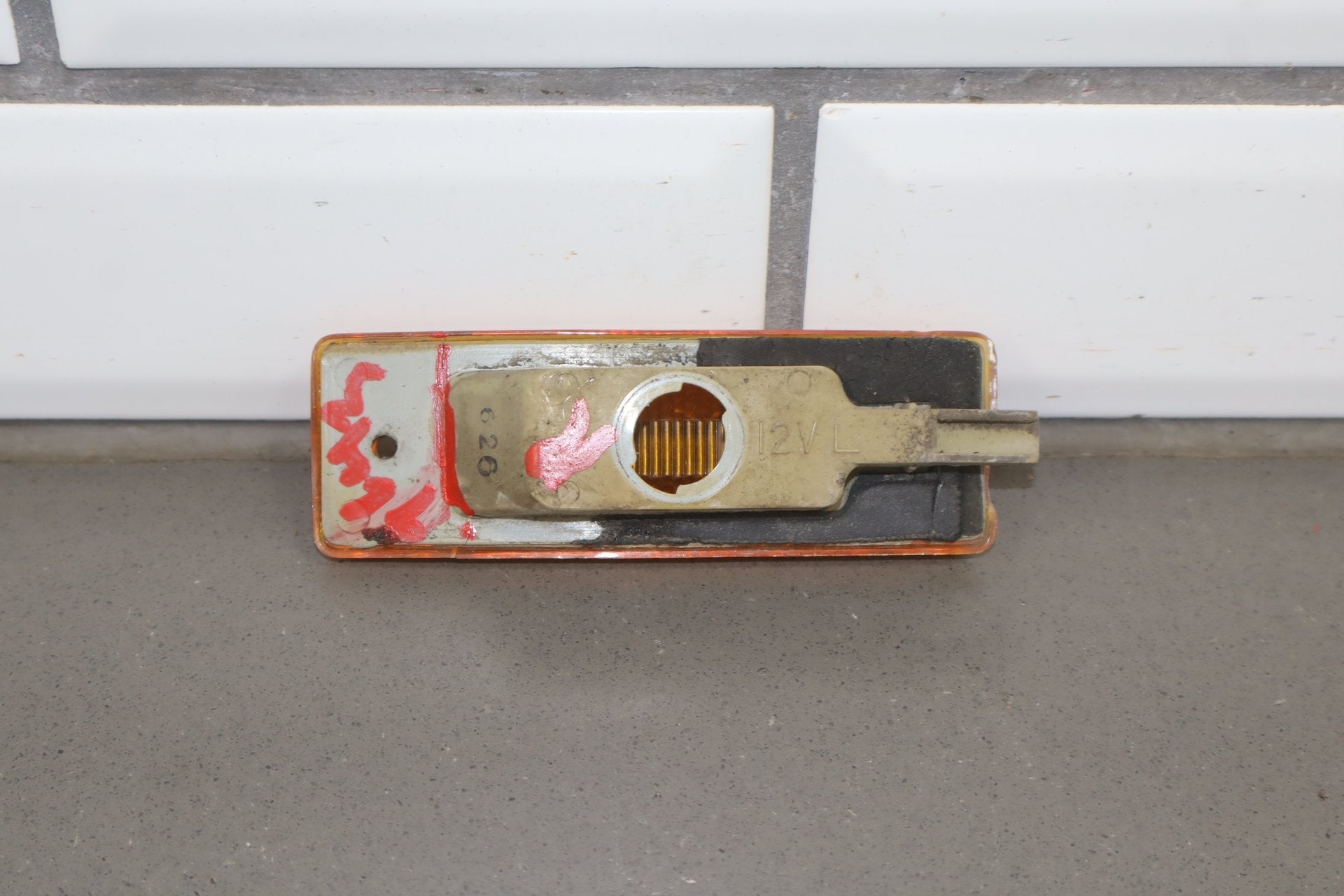 1986 Nissan 300ZX Left/ Right Front Fender Reflector Lamp OEM