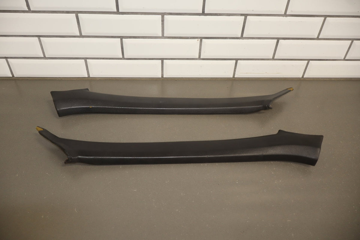 1986 Nissan 300ZX Pair Interior A Pillar Trim- Pair Black T