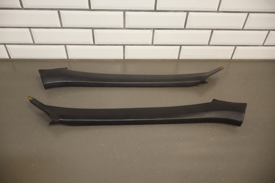 1986 Nissan 300ZX Pair Interior A Pillar Trim- Pair Black T