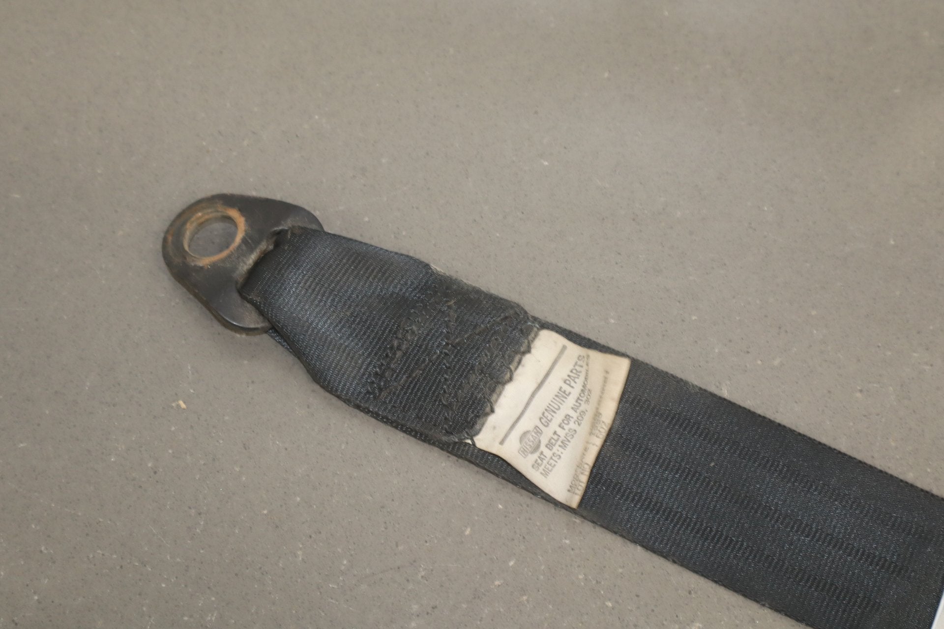 1986 Nissan 300ZX Passenger Right Front Seat Belt Black T