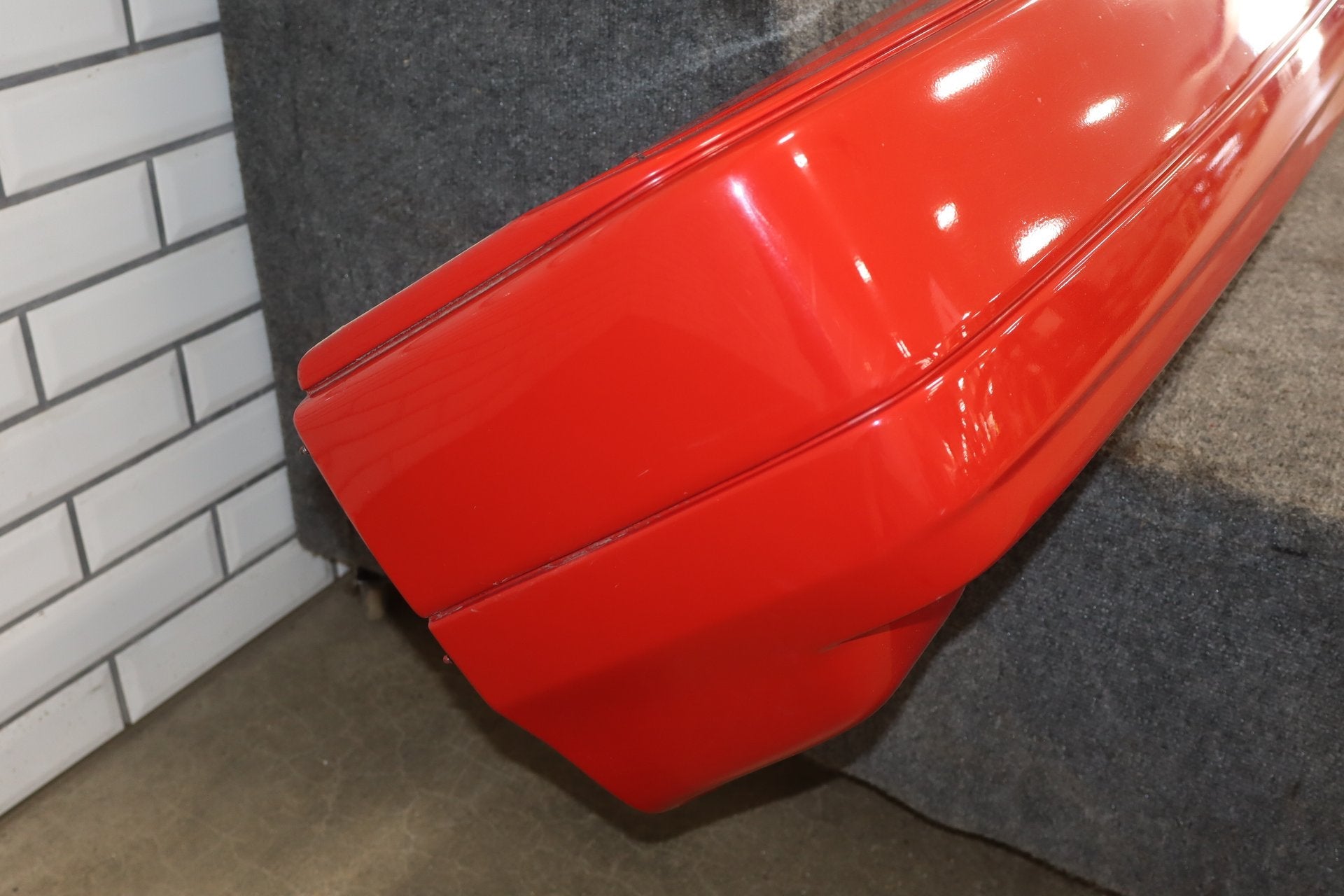 1986 Nissan 300ZX Rear Bumper Hot Red 526