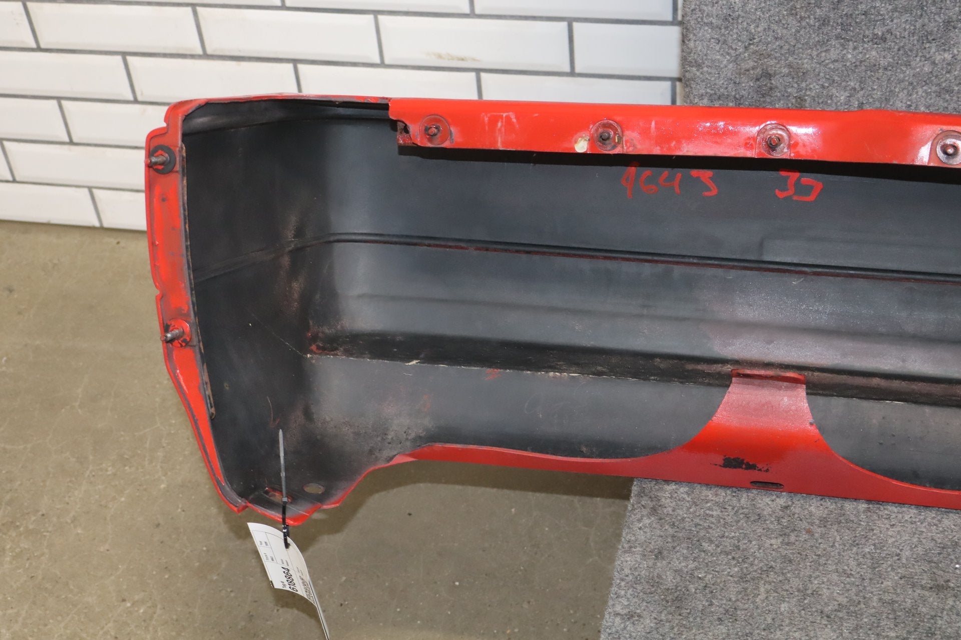 1986 Nissan 300ZX Rear Bumper Hot Red 526