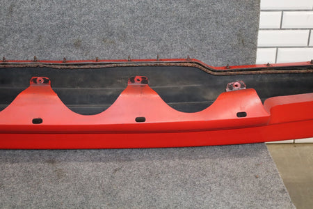1986 Nissan 300ZX Rear Bumper Hot Red 526