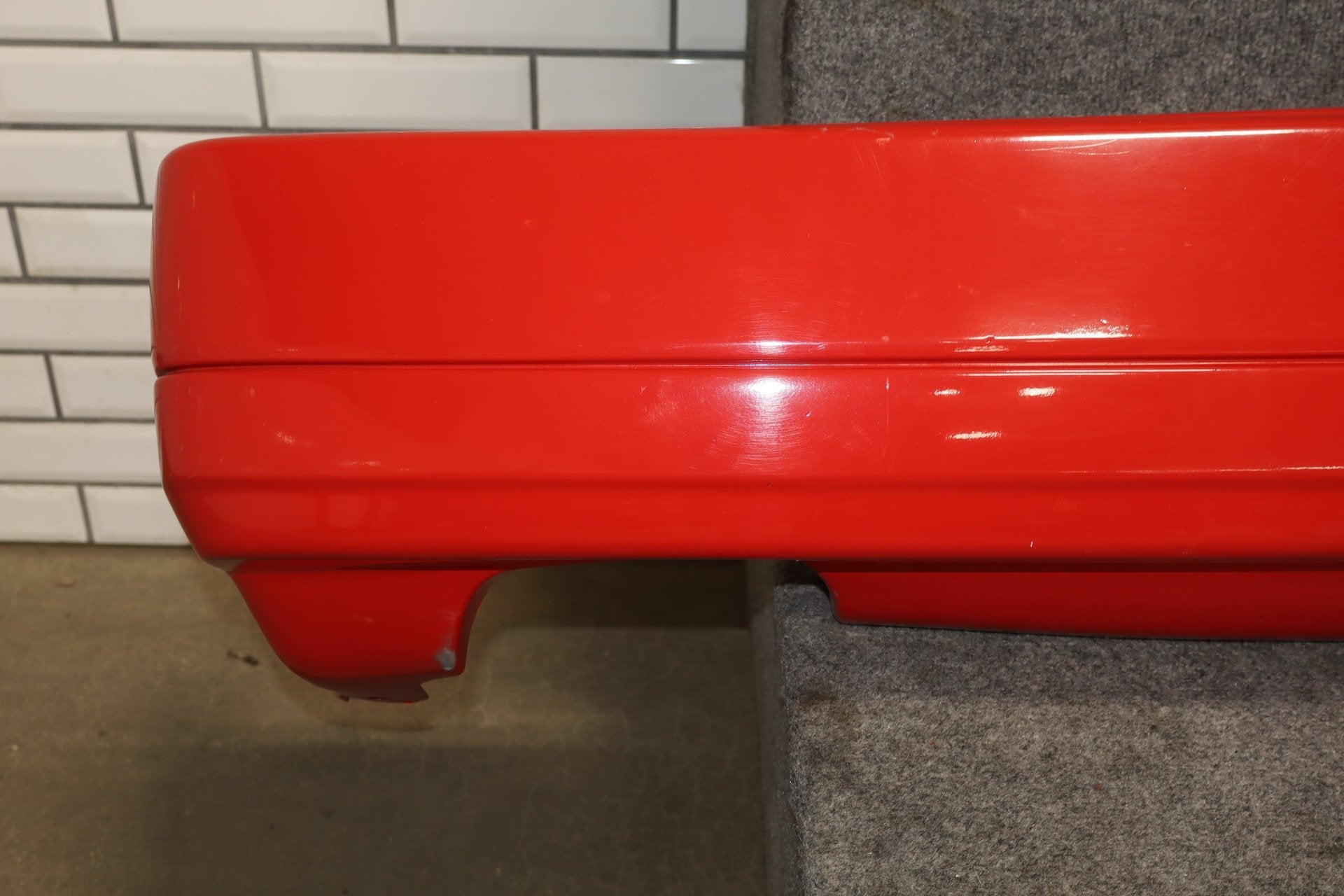 1986 Nissan 300ZX Rear Bumper Hot Red 526