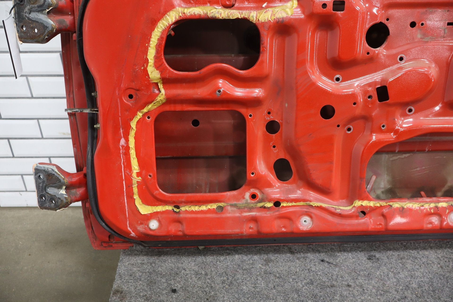1986 Nissan 300ZX Right Front Door Hot Red 526
