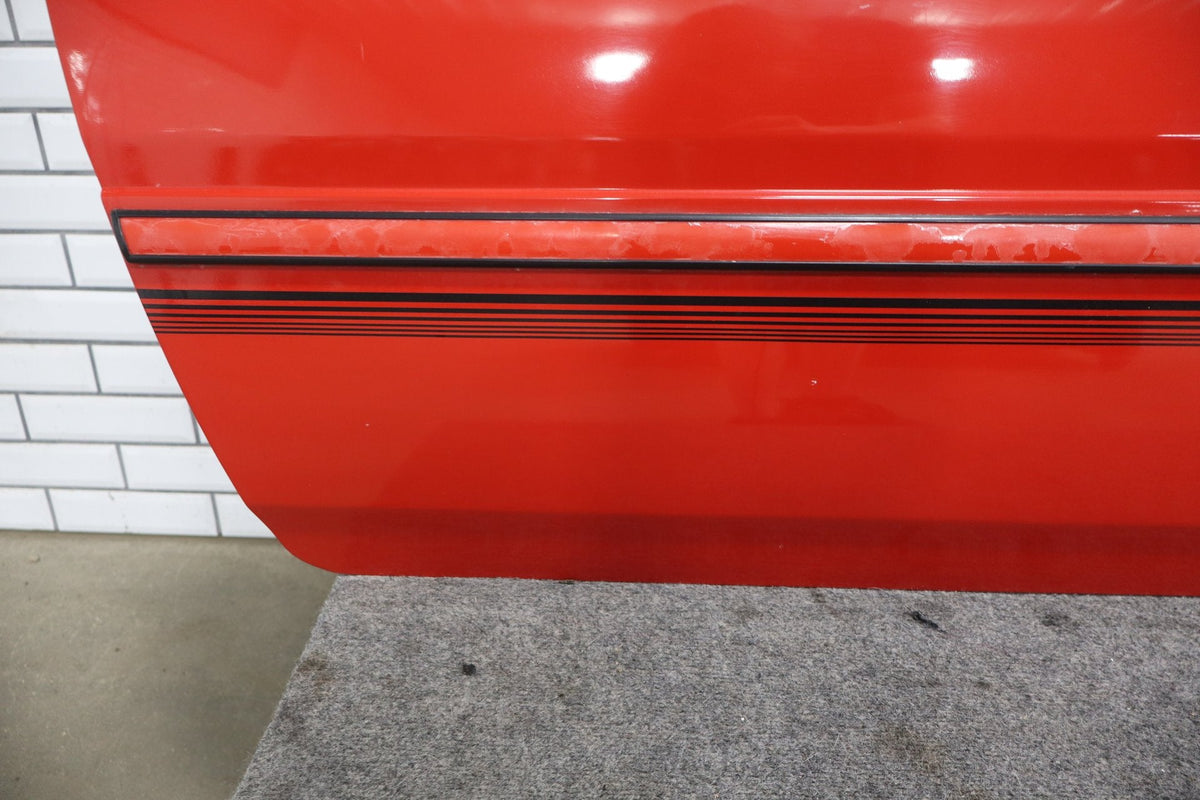 1986 Nissan 300ZX Right Front Door Hot Red 526