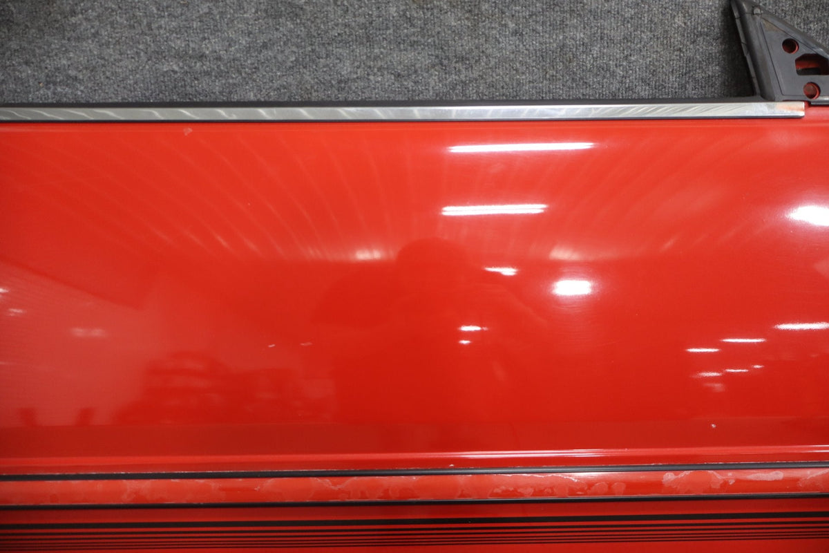 1986 Nissan 300ZX Right Front Door Hot Red 526