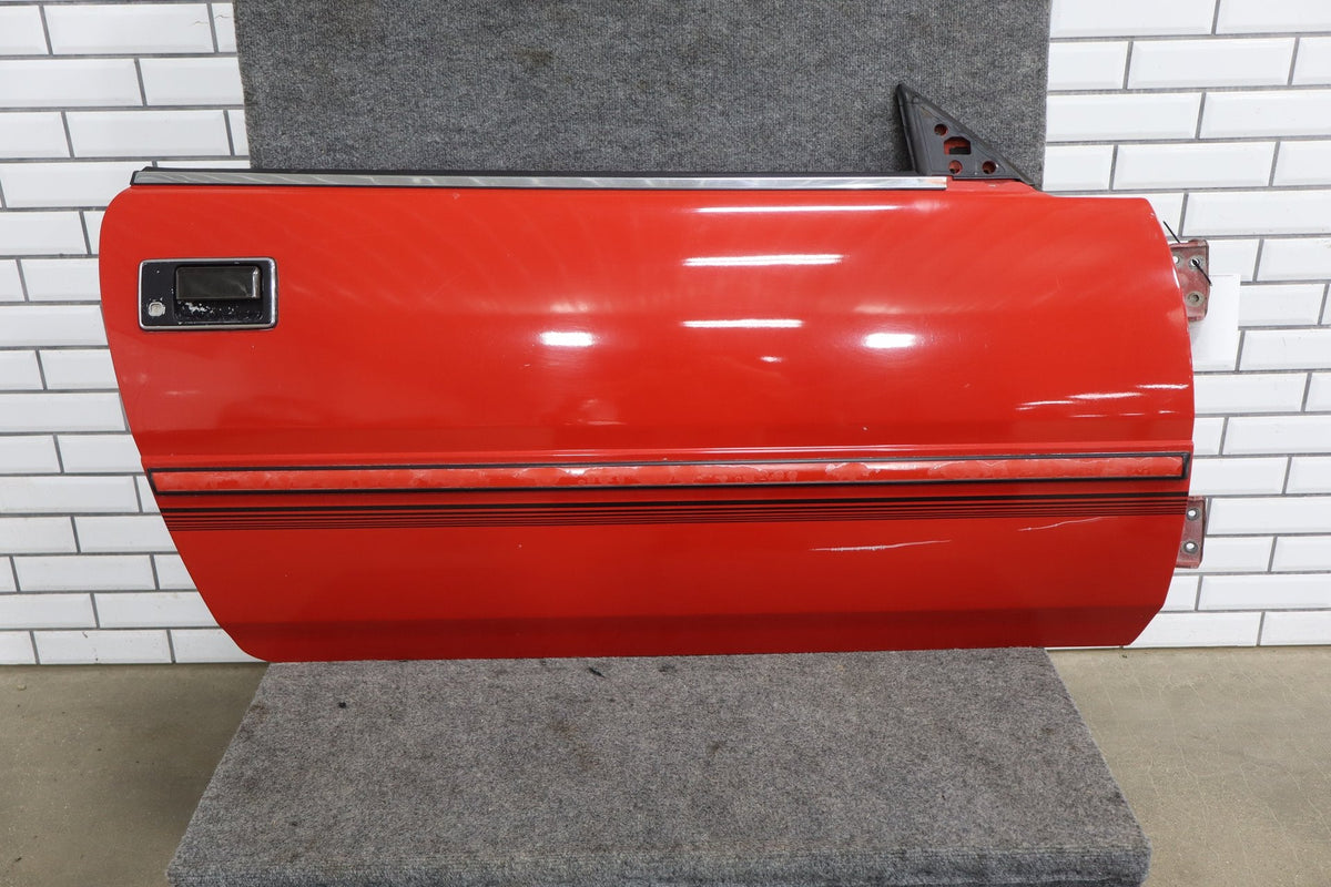 1986 Nissan 300ZX Right Front Door Hot Red 526