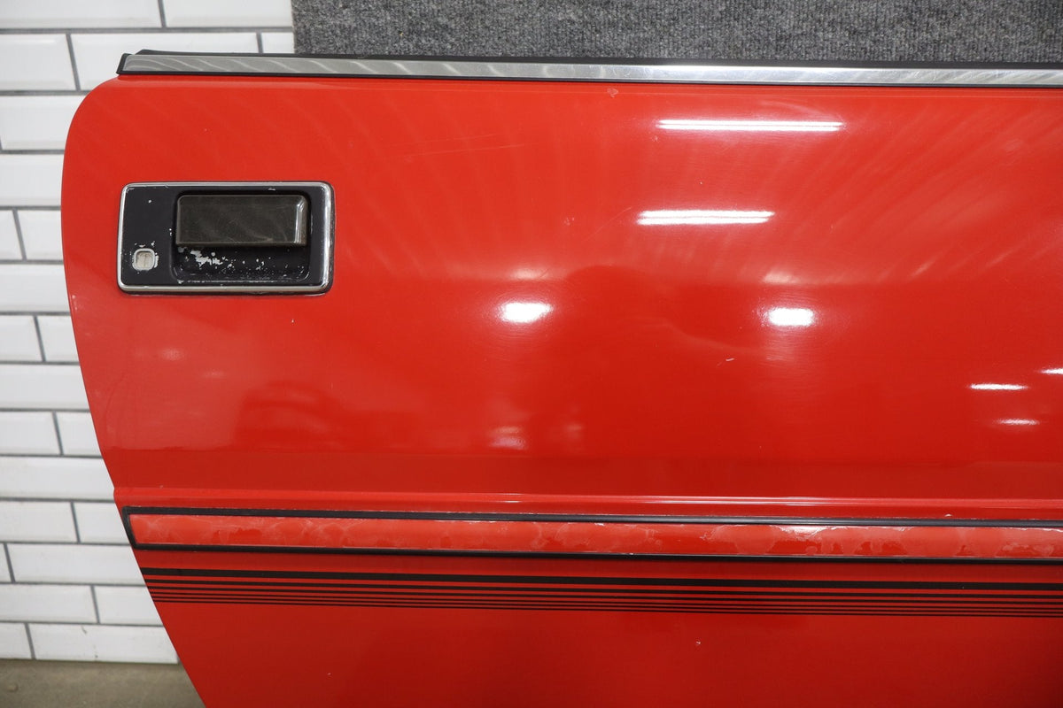 1986 Nissan 300ZX Right Front Door Hot Red 526