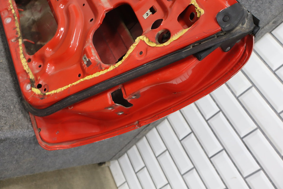 1986 Nissan 300ZX Right Front Door Hot Red 526