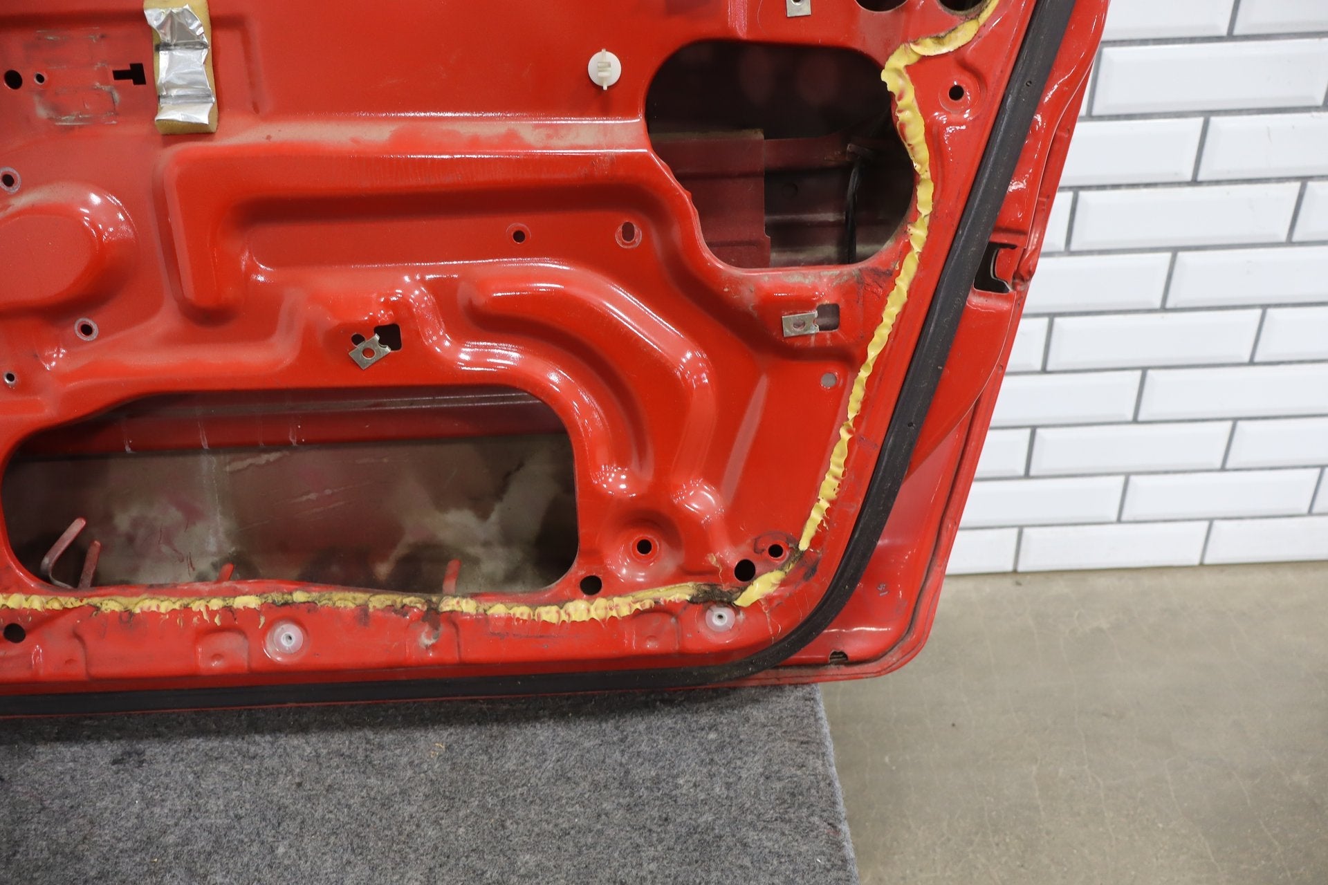 1986 Nissan 300ZX Right Front Door Hot Red 526