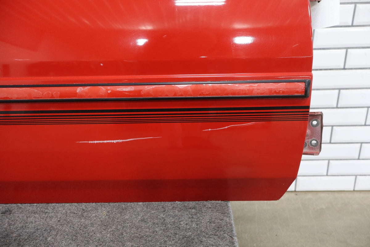 1986 Nissan 300ZX Right Front Door Hot Red 526