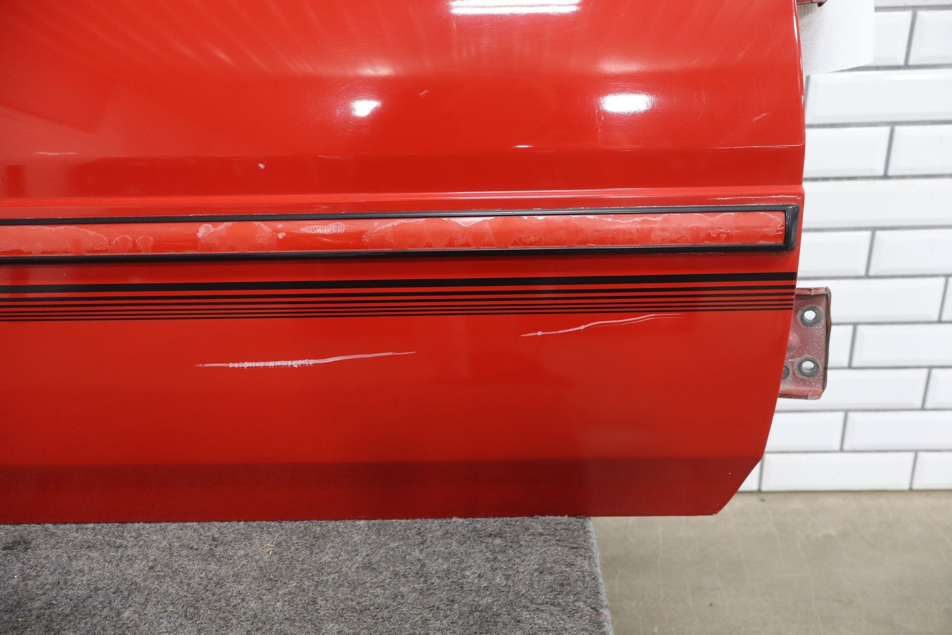 1986 Nissan 300ZX Right Front Door Hot Red 526