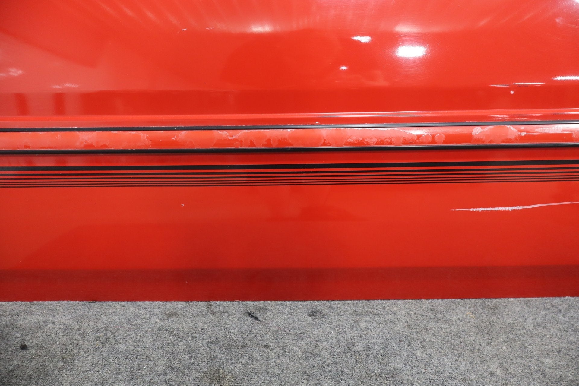 1986 Nissan 300ZX Right Front Door Hot Red 526