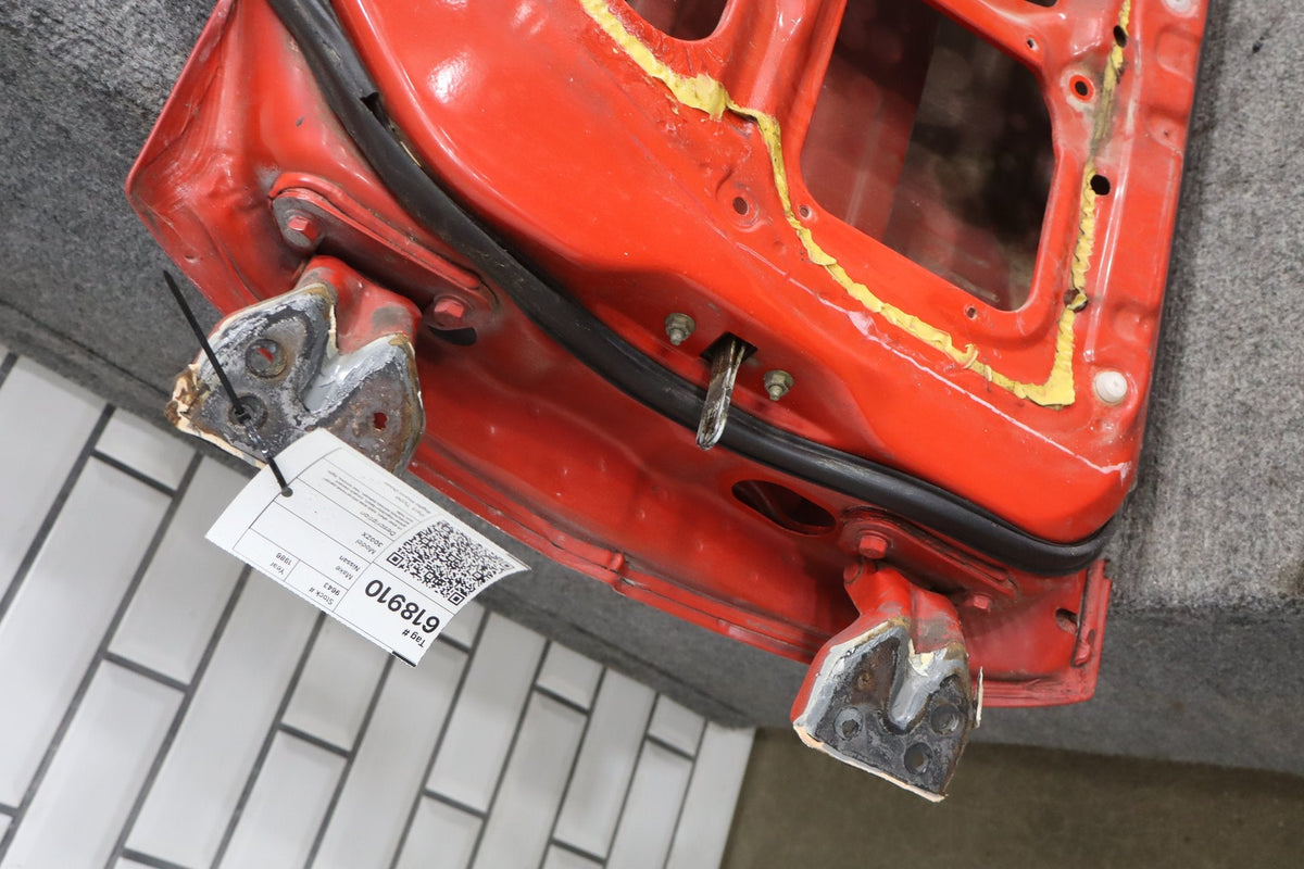 1986 Nissan 300ZX Right Front Door Hot Red 526