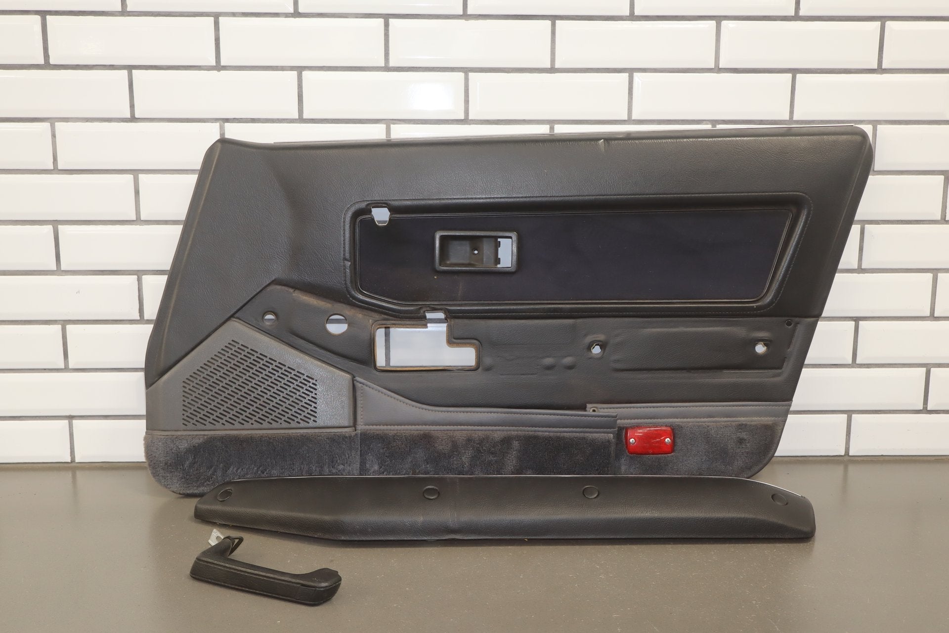 1986 Nissan 300ZX Right Front Interior Trim Panel Black T