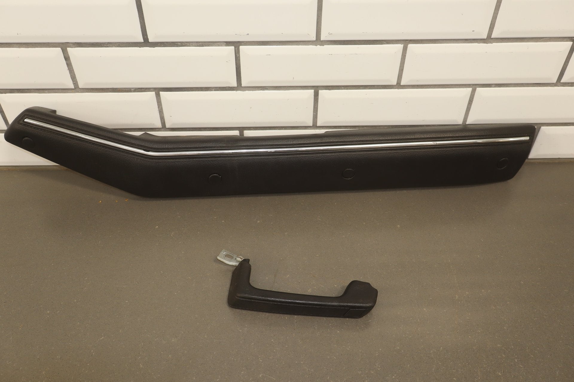 1986 Nissan 300ZX Right Front Interior Trim Panel Black T