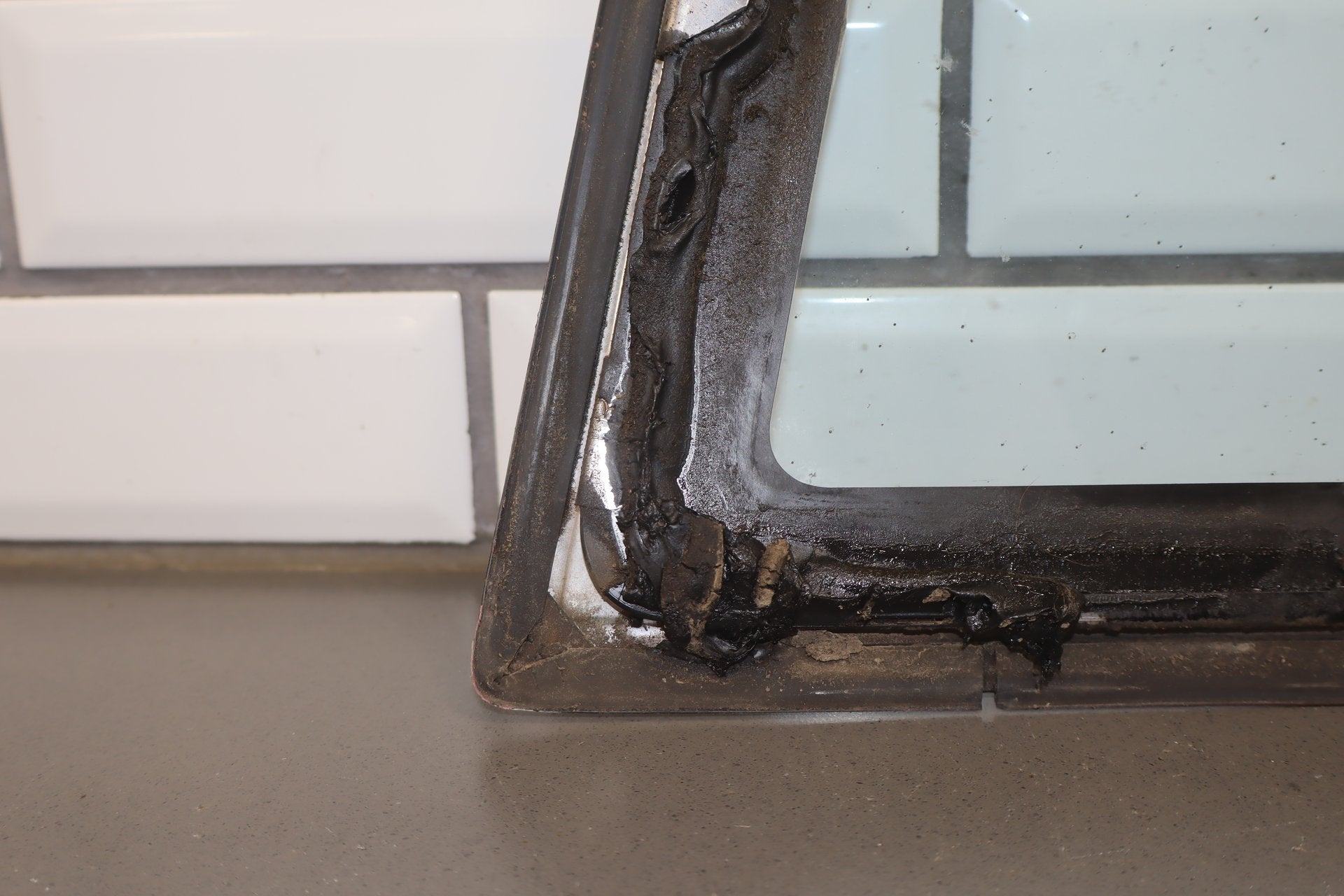 1986 Nissan 300ZX Right Quarter Window OEM