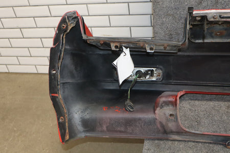 1986 Nissan 300ZX Z31 Front Bumper Hot Red 526