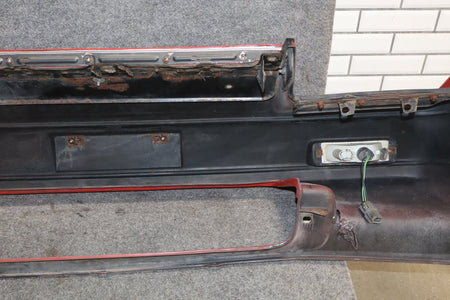 1986 Nissan 300ZX Z31 Front Bumper Hot Red 526
