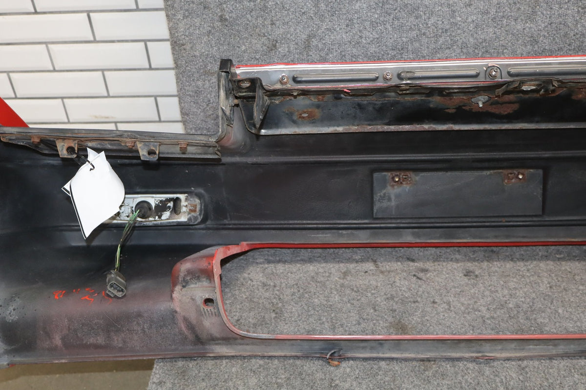 1986 Nissan 300ZX Z31 Front Bumper Hot Red 526