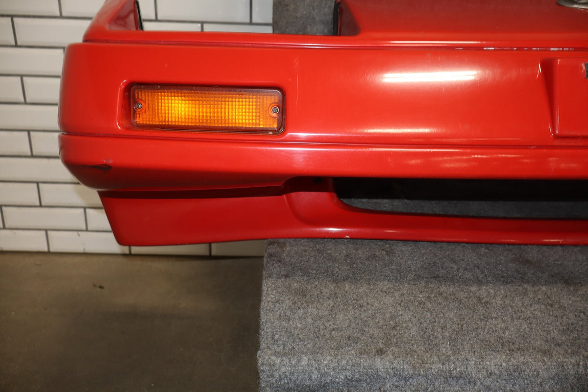 1986 Nissan 300ZX Z31 Front Bumper Hot Red 526