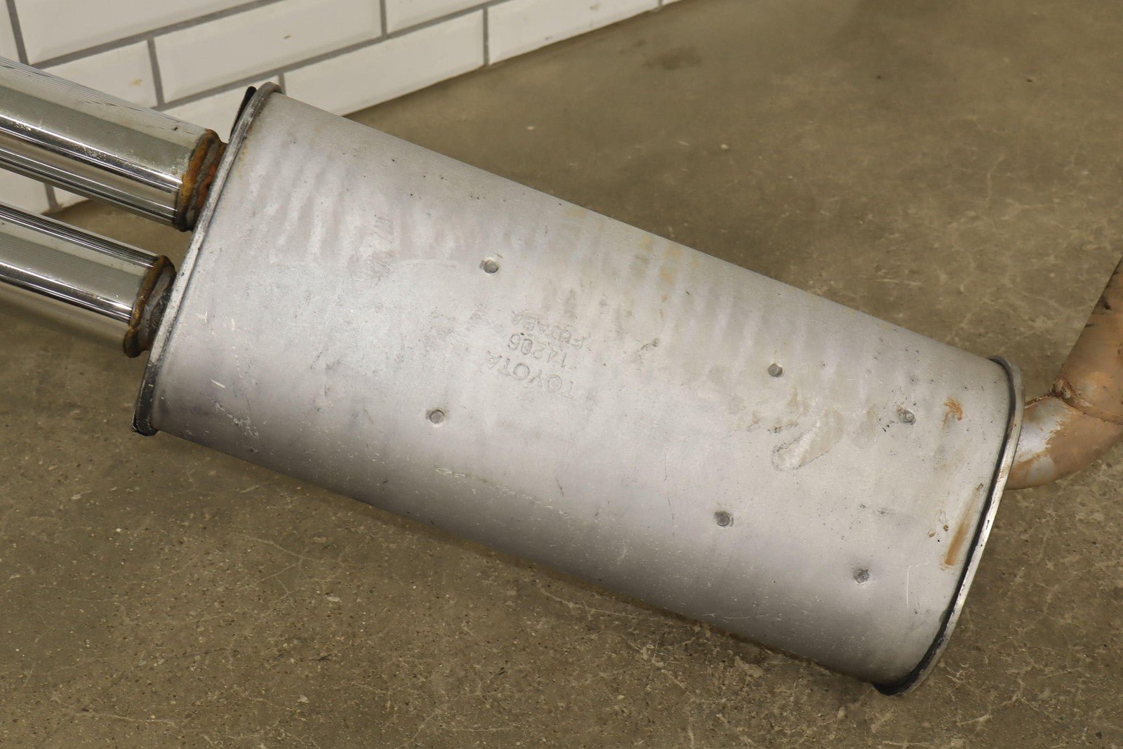 1986 Toyota Supra MA70 (7MGE Non-turbo) OEM Cat-Back Exhaust