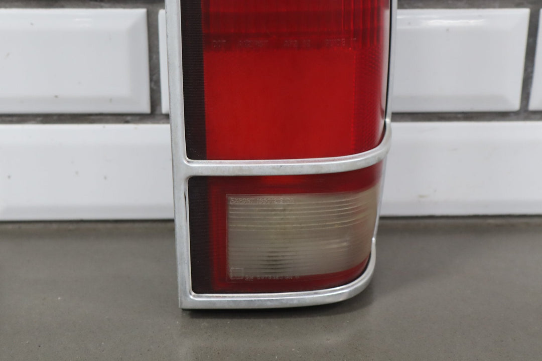 1987 - 1992 Chevrolet S10 Taillight Set OEM Pair Left/Right