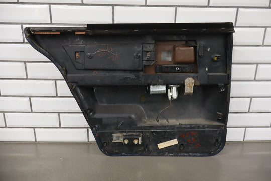 1987 Lincoln Continental Right Rear Door Panel Blue AB