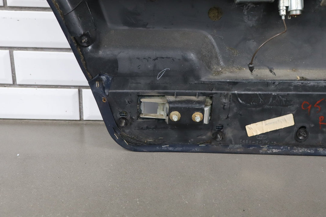 1987 Lincoln Continental Right Rear Door Panel Blue AB