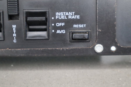 1988-1990 Chevrolet Corvette C4 - Dash Information Screen