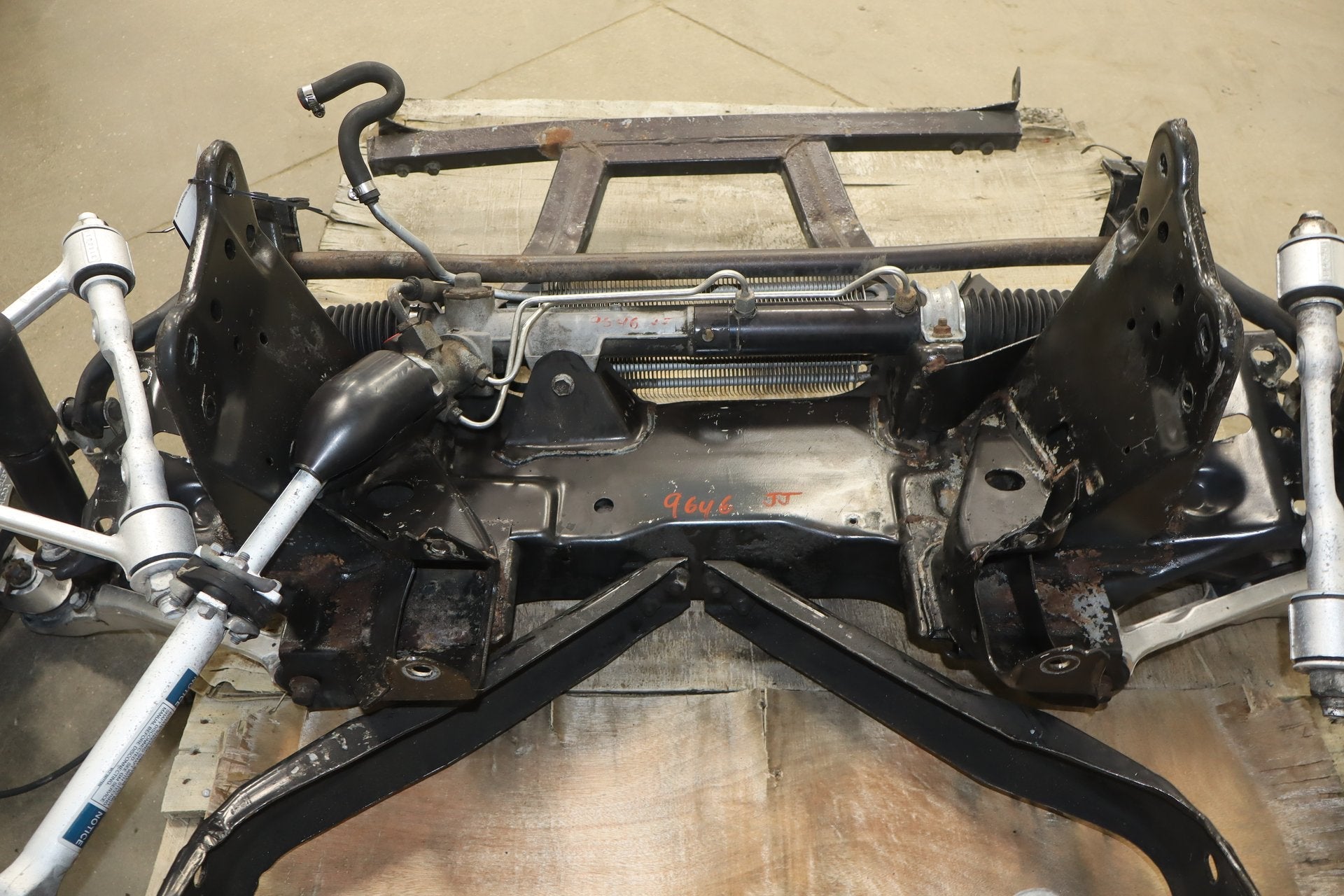 1988-1996 Chevrolet Corvette C4- Front &amp; Rear Suspension Dropouts W/ 2.59 Dana 36 Carrier