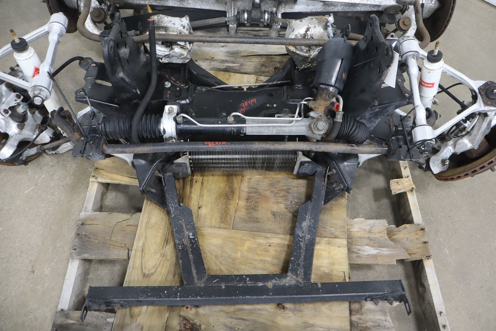 1988-1996 Chevrolet Corvette C4- Front & Rear Suspension Dropouts W/ 2.59 Dana 36 Carrier