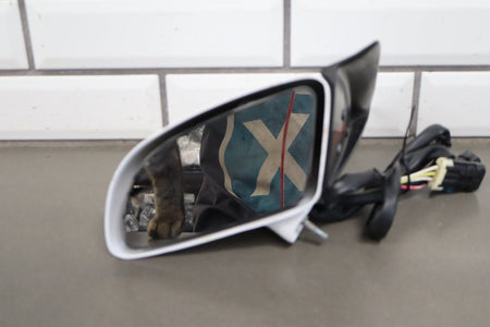 1988-1996 Chevrolet Corvette Left Door Mirror Artic White 10 10273679