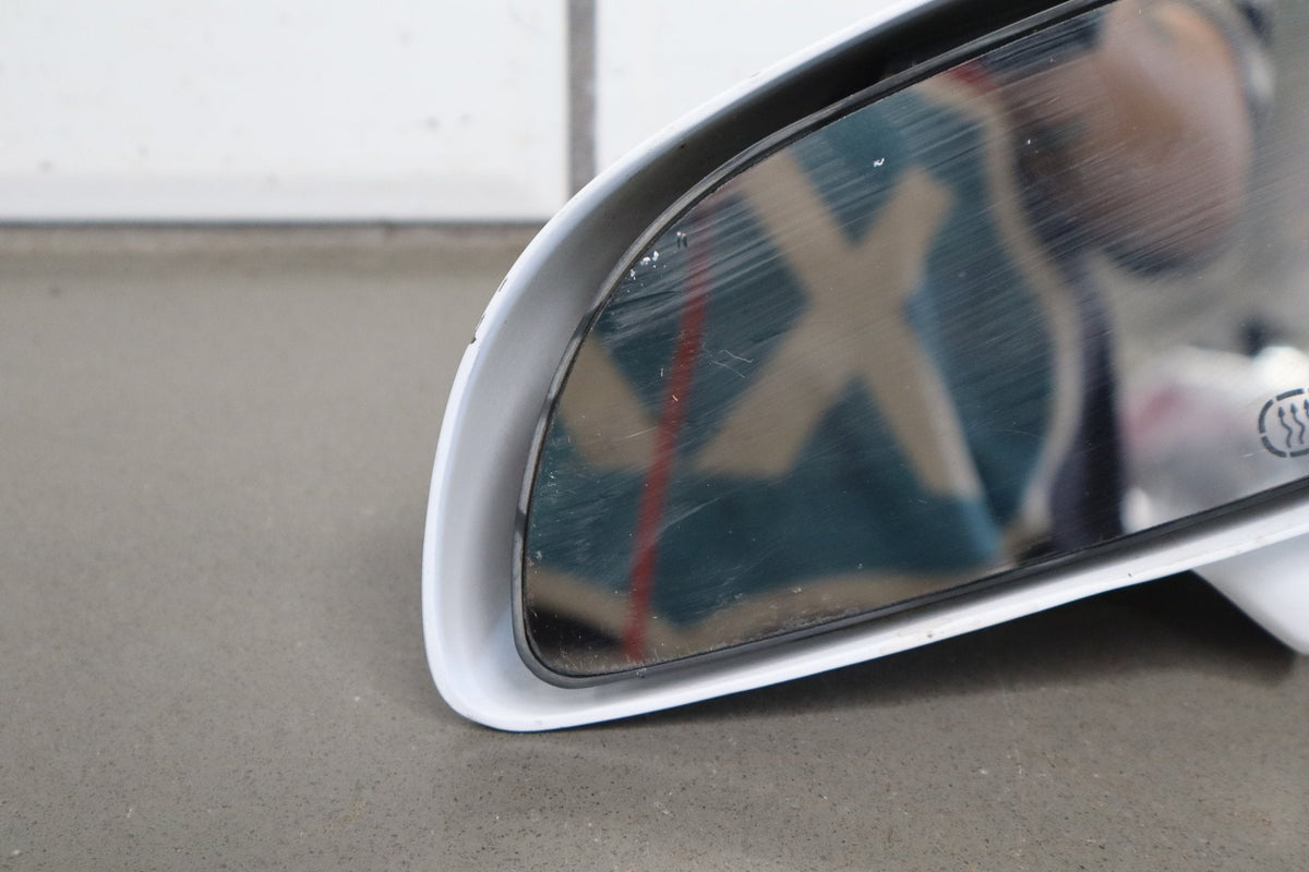 1988-1996 Chevrolet Corvette Left Door Mirror Artic White 10 10273679