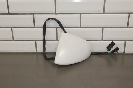 1988-1996 Chevrolet Corvette Left Door Mirror Artic White 10 10273679