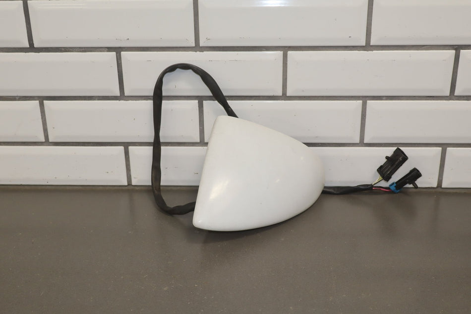 1988-1996 Chevrolet Corvette Left Door Mirror Artic White 10 10273679