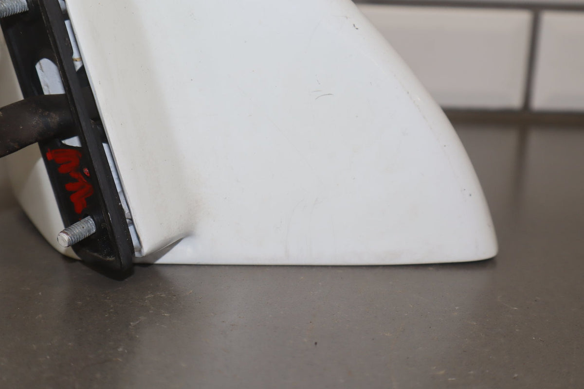 1988-1996 Chevrolet Corvette Left Door Mirror Artic White 10 10273679