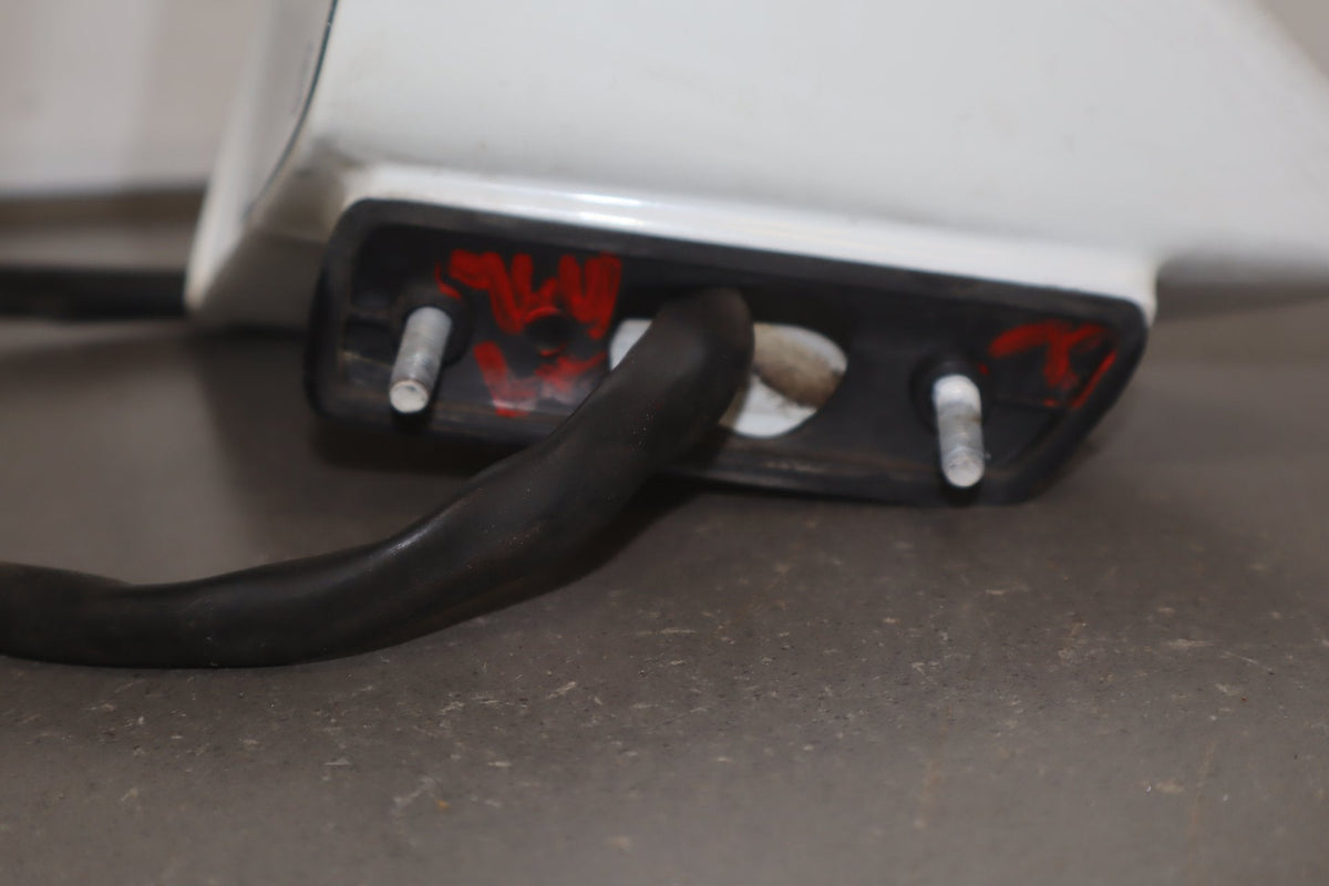 1988-1996 Chevrolet Corvette Left Door Mirror Artic White 10 10273679