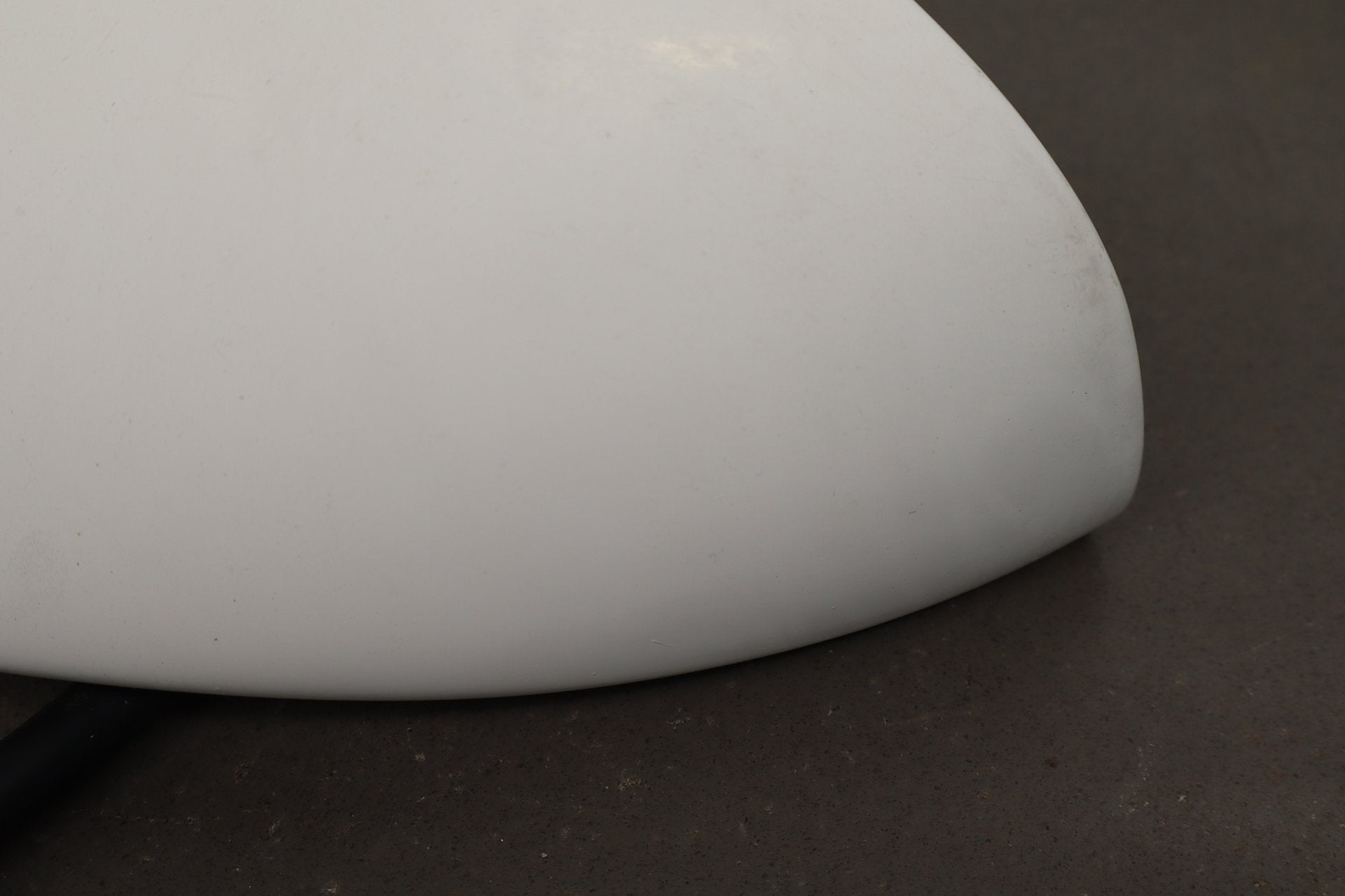 1988-1996 Chevrolet Corvette Left Door Mirror Artic White 10273679