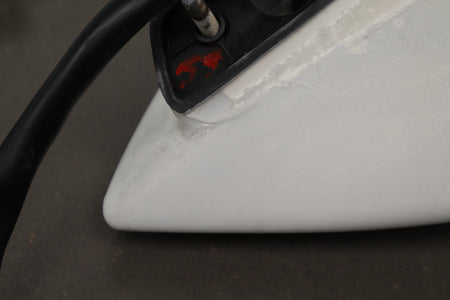 1988-1996 Chevrolet Corvette Left Door Mirror Artic White 10273679