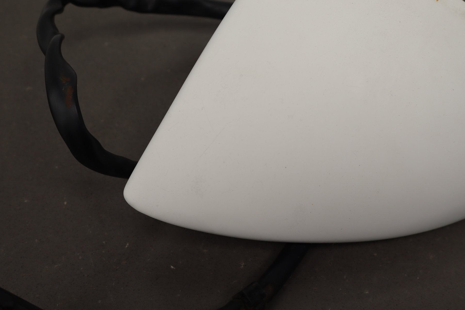 1988-1996 Chevrolet Corvette Left Door Mirror Artic White 10273679