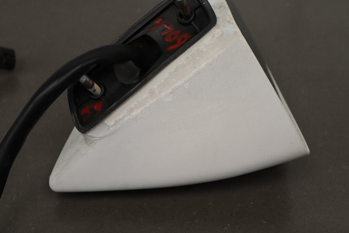 1988-1996 Chevrolet Corvette Left Door Mirror Artic White 10273679